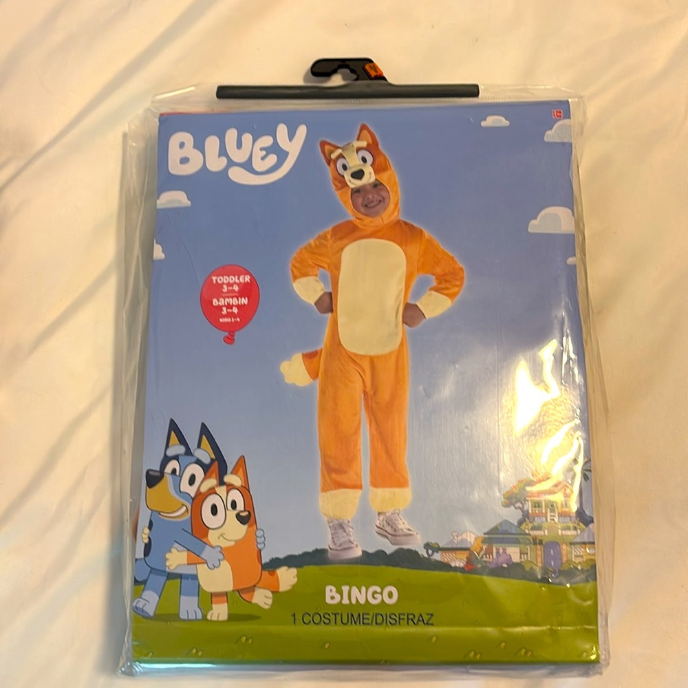 Kids Plush Bingo Costume